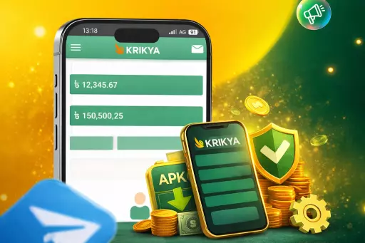 Krikya APK ফ্রি ডাউনলোড - অফিসিয়াল বেটিং এবং ক্যাসিনো অ্যাপ 2026 Slide 1